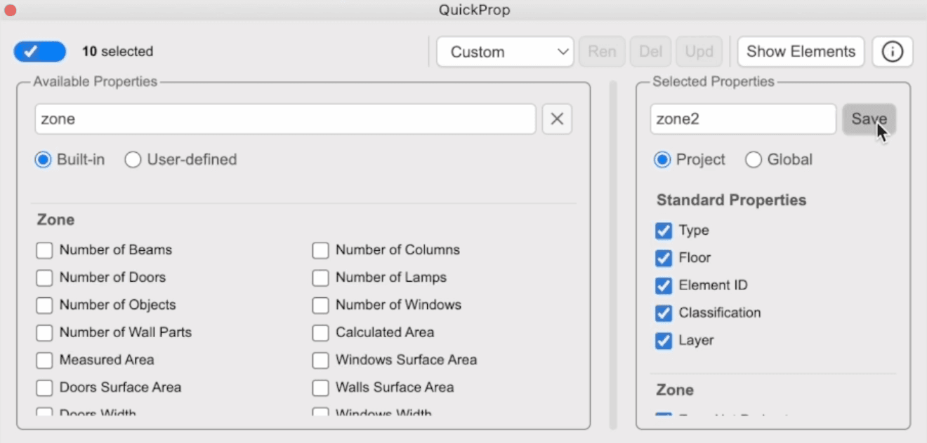 QuickProp for Archicad - Update v3.1.0 Released